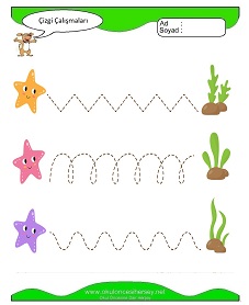 Çizgi Çalışma Sayfaları